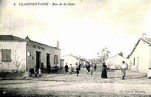 1325- Clairfontaine - Bone -  Rue de la gare